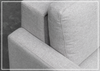 Nova Queen Sleeper Sofa | Fabric | Track Arms | Cloud Fold Mechanism | Gio Italia