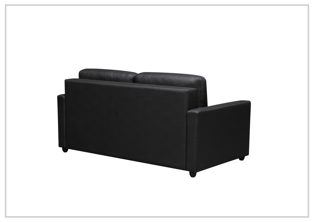 Nova Queen Leather Sleeper Sofa | Cloud Fold Mechanism | Track Arms | Gio Italia