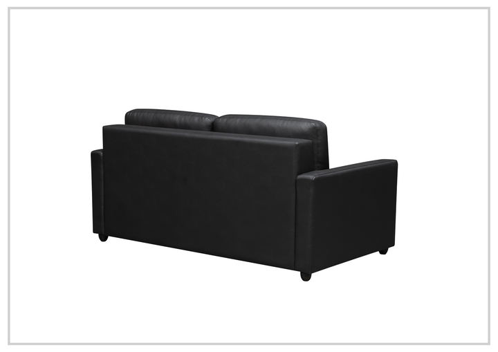 Nova Queen Leather Sleeper Sofa | Cloud Fold Mechanism | Track Arms | Gio Italia