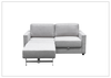 Nova Queen Sleeper Sofa | Fabric | Track Arms | Cloud Fold Mechanism | Gio Italia