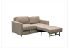 Nova Queen Sleeper Sofa | Fabric | Track Arms | Cloud Fold Mechanism | Gio Italia