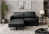 Nova Queen Leather Sleeper Sofa | Cloud Fold Mechanism | Track Arms | Gio Italia