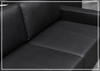 Nova Queen Leather Sleeper Sofa | Cloud Fold Mechanism | Track Arms | Gio Italia