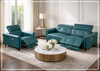 Oliviana Leather Sofa Set | Power Motion Recliner | Triple Motors | Klaussner