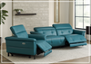 Oliviana Leather Sofa Set | Power Motion Recliner | Triple Motors | Klaussner