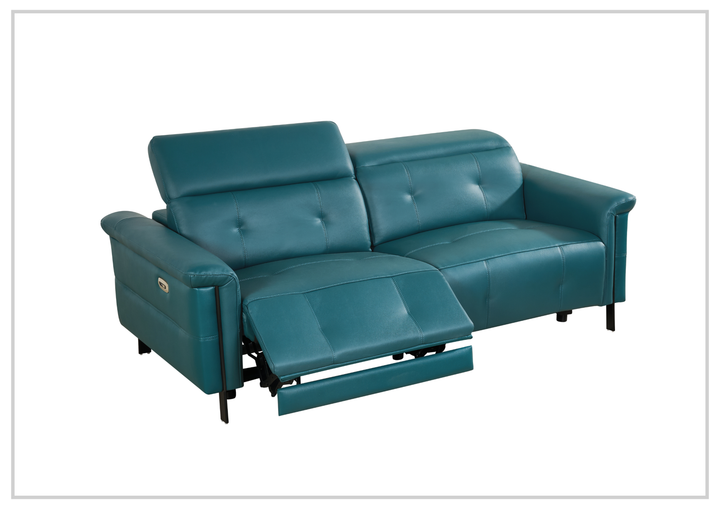 Oliviana Leather Sofa Set | Power Motion Recliner | Triple Motors | Klaussner