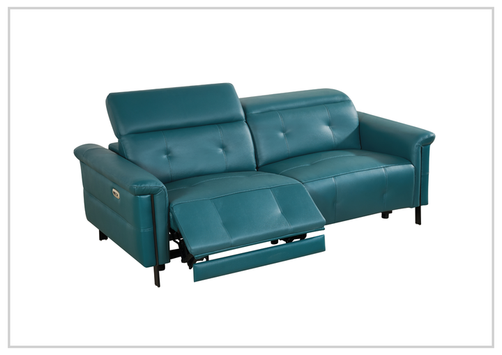 Oliviana Leather Sofa Set | Power Motion Recliner | Triple Motors | Klaussner