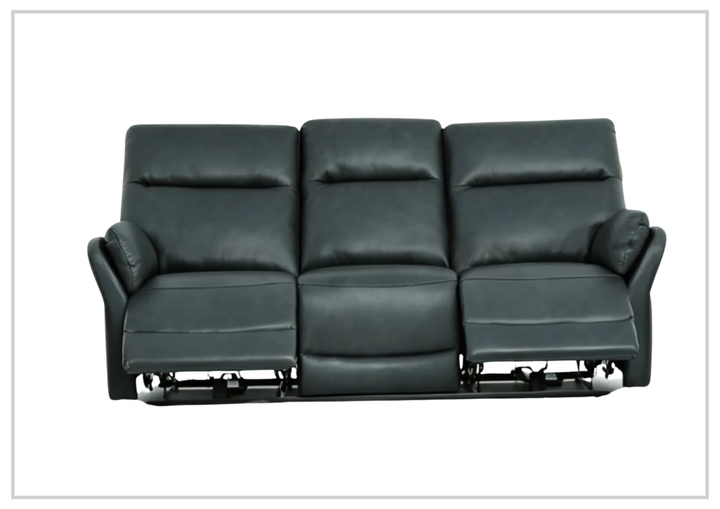 Riverton Leather Power Reclining Sofa | Top Grain USB & USB-C Ports | Klaussner