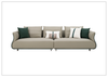Ricordo 4-Seater Sofa | Beige Leather | Deep Seats | Klaussner
