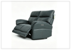 Riverton Leather Reclining Loveseat | USB Charging | Klaussner