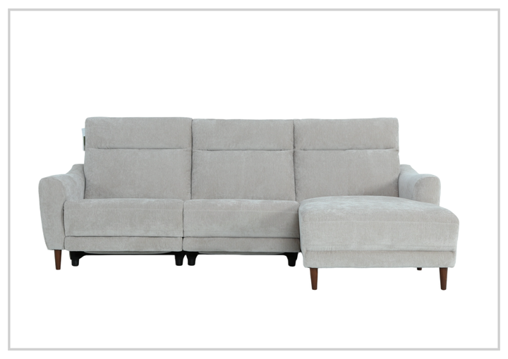 Klaussner Varenna Fabric Power Recliner Sectional Sofa with Chaise-Jennihome 