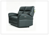 Riverton Leather Reclining Loveseat | USB Charging | Klaussner