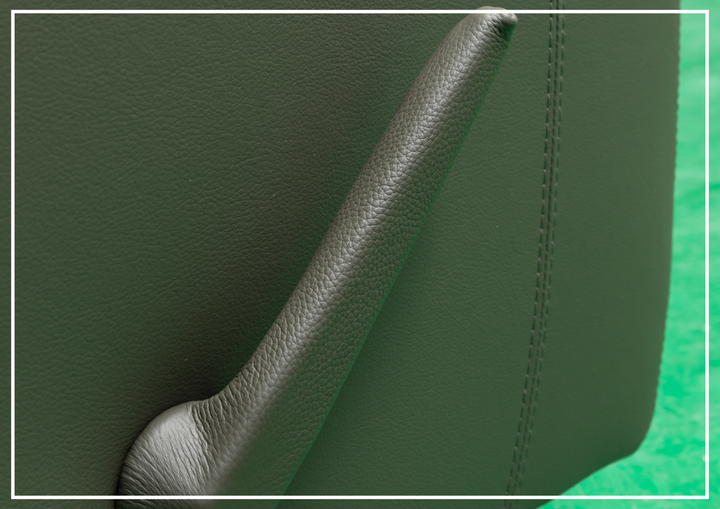 Klaussner Rosen Swivel Glider Recliner Chair in Leather