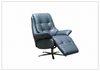 Klaussner Serano Blaze Leather Swivel Power Reclining Chair