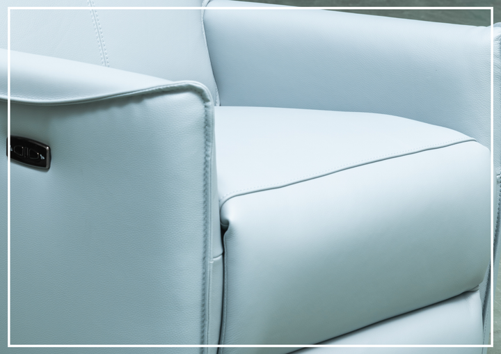 Klaussner Solaro Genuine Leather Reclining Chair