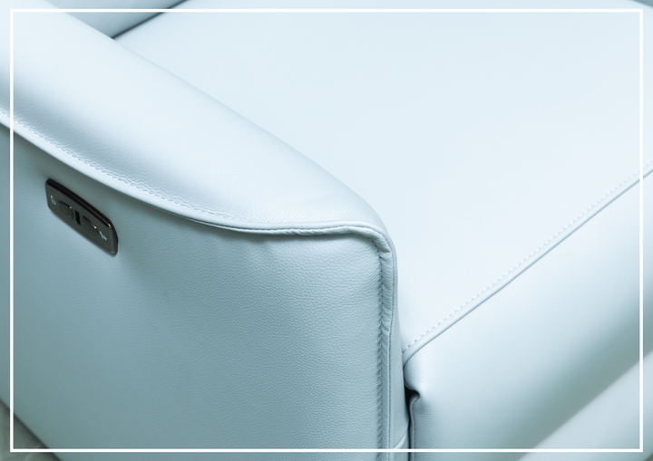 Klaussner Solaro Genuine Leather Reclining Chair