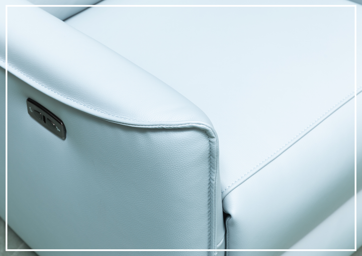 Klaussner Solaro Genuine Leather Reclining Chair