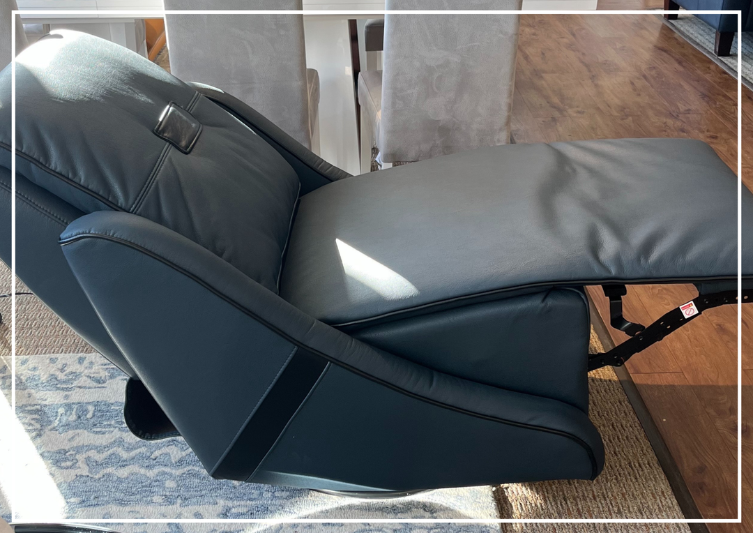 Solenne Recliner Chair | Leather | Integrated Swivel & Rocking Base | Klaussner-Jennihome