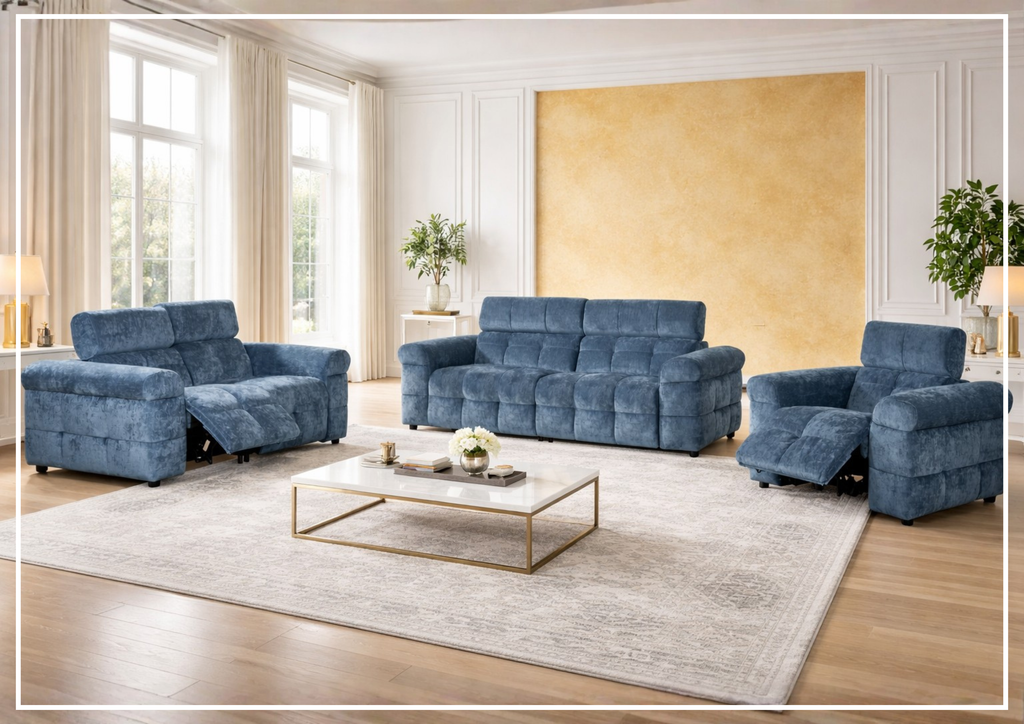 Sovix 3-Piece Living Room Set | Power Reclining | Klaussner