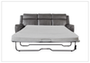 Klaussner Velari Gray Fabric 3-Seater Queen Sleeper Sofa-Jennihome