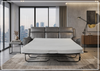 Klaussner Velari Gray Fabric 3-Seater Queen Sleeper Sofa-Jennihome