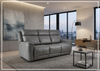 Klaussner Velari Gray Fabric 3-Seater Queen Sleeper Sofa-Jennihome