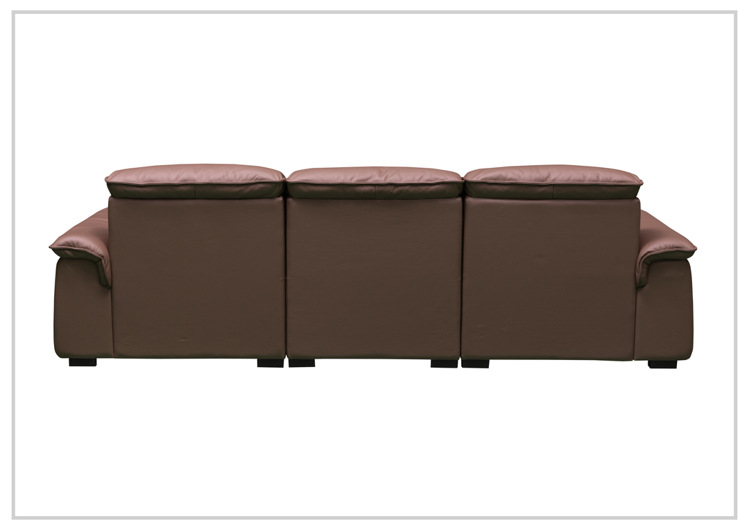 Vionetta Leather Sofa | Dark Brown | S-Spring Seats | Klaussner