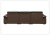 Vionetta Leather Sofa | Dark Brown | S-Spring Seats | Klaussner