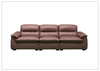 Vionetta Leather Sofa | Dark Brown | S-Spring Seats | Klaussner