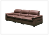 Vionetta Leather Sofa | Dark Brown | S-Spring Seats | Klaussner