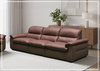 Vionetta Leather Sofa | Dark Brown | S-Spring Seats | Klaussner