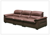 Vionetta Leather Sofa | Dark Brown | S-Spring Seats | Klaussner