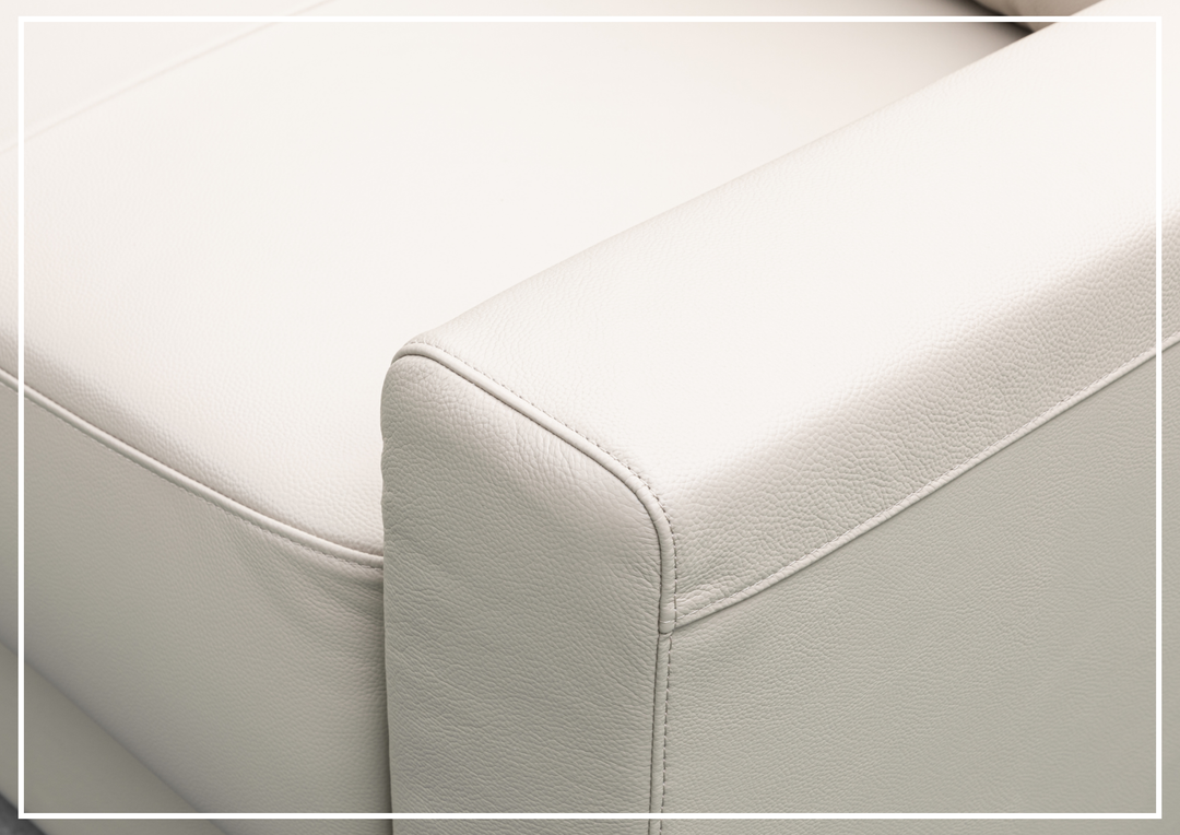 Klaussner Beltoni Sleeper Sofa in Leather and Fabric Option