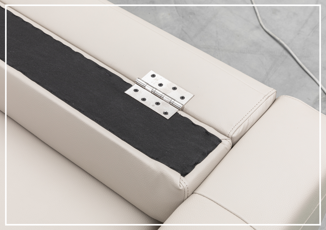 Klaussner Beltoni Sleeper Sofa in Leather and Fabric Option