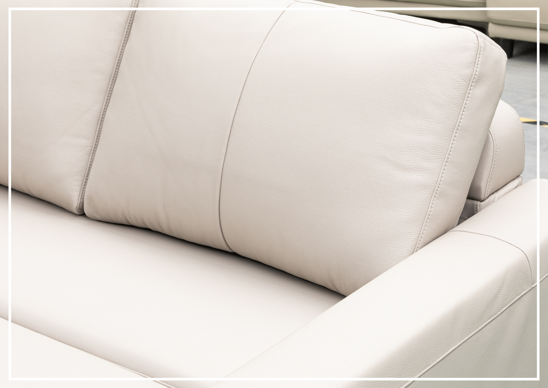 Klaussner Beltoni Sleeper Sofa in Leather and Fabric Option