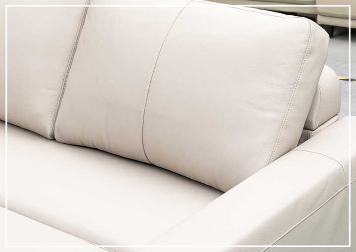 Klaussner Beltoni Sleeper Sofa in Leather and Fabric Option