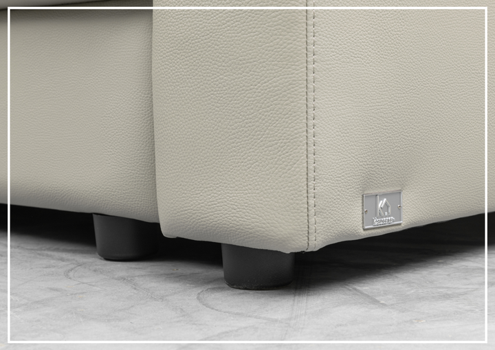 Klaussner Beltoni Sleeper Sofa in Leather and Fabric Option