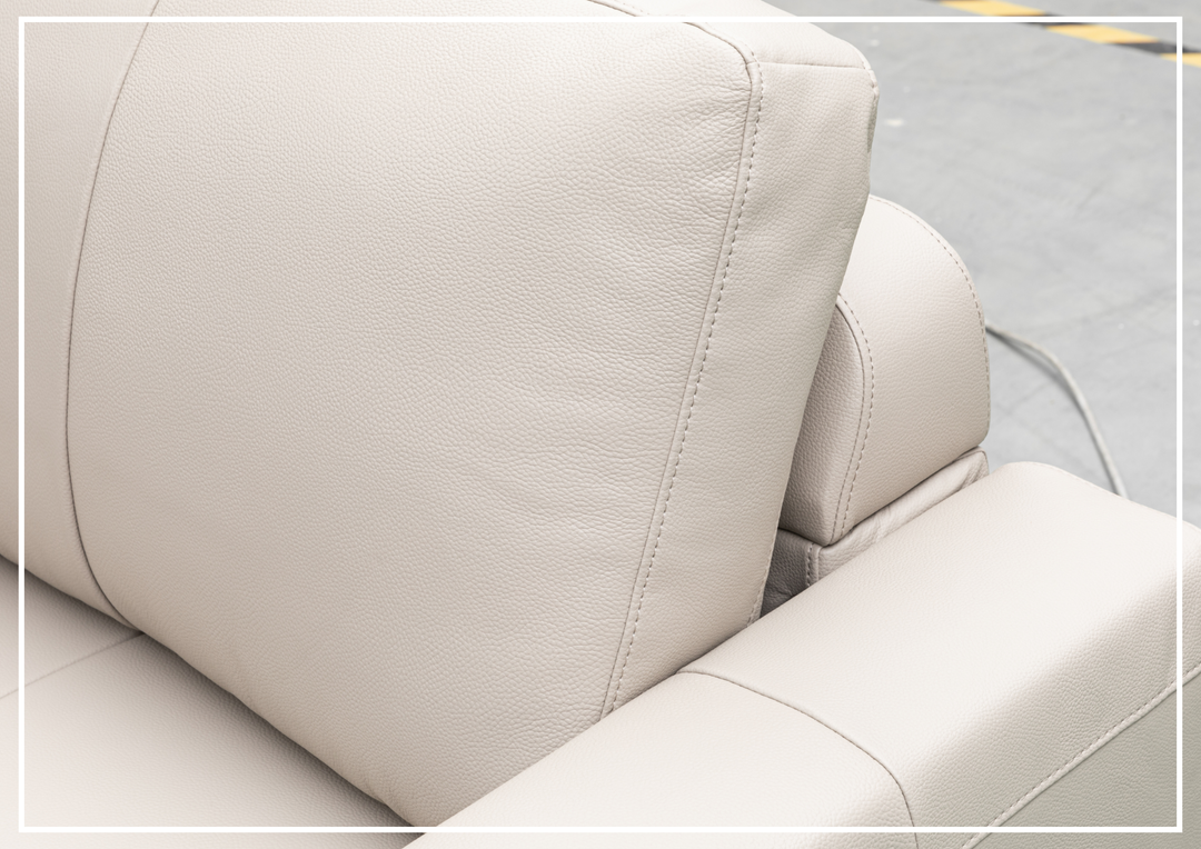 Klaussner Beltoni Sleeper Sofa in Leather and Fabric Option