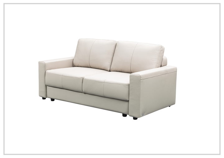 Klaussner Beltoni Sleeper Sofa in Leather and Fabric Option