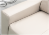 Klaussner Beltoni Sleeper Sofa in Leather and Fabric Option