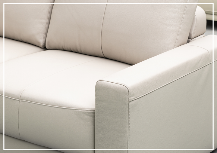 Klaussner Beltoni Sleeper Sofa in Leather and Fabric Option