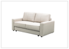 Klaussner Beltoni Sleeper Sofa in Leather and Fabric Option