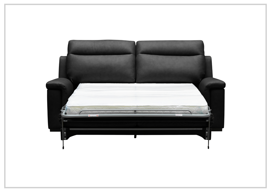Delano Queen Sleeper Sofa | Leather | Padded Arms | Klaussner