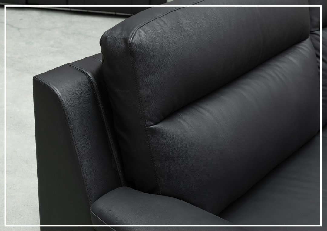 Delano Queen Sleeper Sofa | Leather | Padded Arms | Klaussner