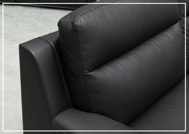 Delano Queen Sleeper Sofa | Leather | Padded Arms | Klaussner