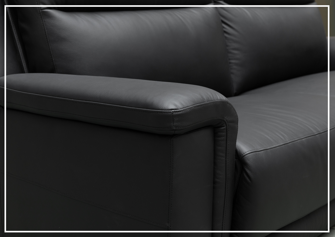 Delano Queen Sleeper Sofa | Leather | Padded Arms | Klaussner