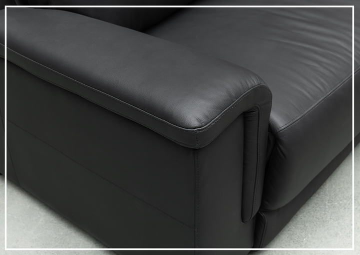 Delano Queen Sleeper Sofa | Leather | Padded Arms | Klaussner