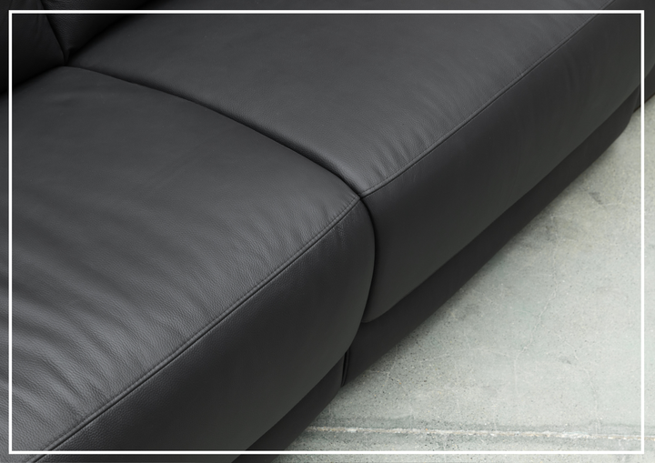 Delano Queen Sleeper Sofa | Leather | Padded Arms | Klaussner