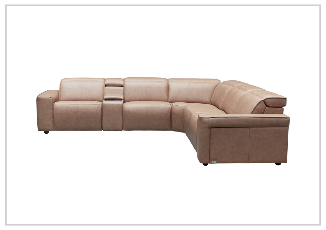 Lorenzo 6-Piece Recliner Sectional | Power Footrest & Headrest | Klaussner
