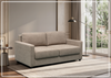 Nova Queen Sleeper Sofa | Fabric | Track Arms | Cloud Fold Mechanism | Gio Italia